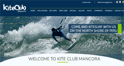 Desktop Screenshot of mancorakiteclub.com